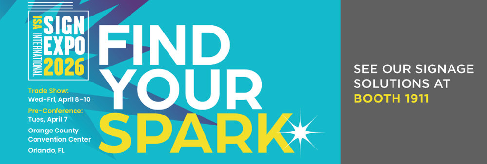 See Us at The 2026 International Sign Expo