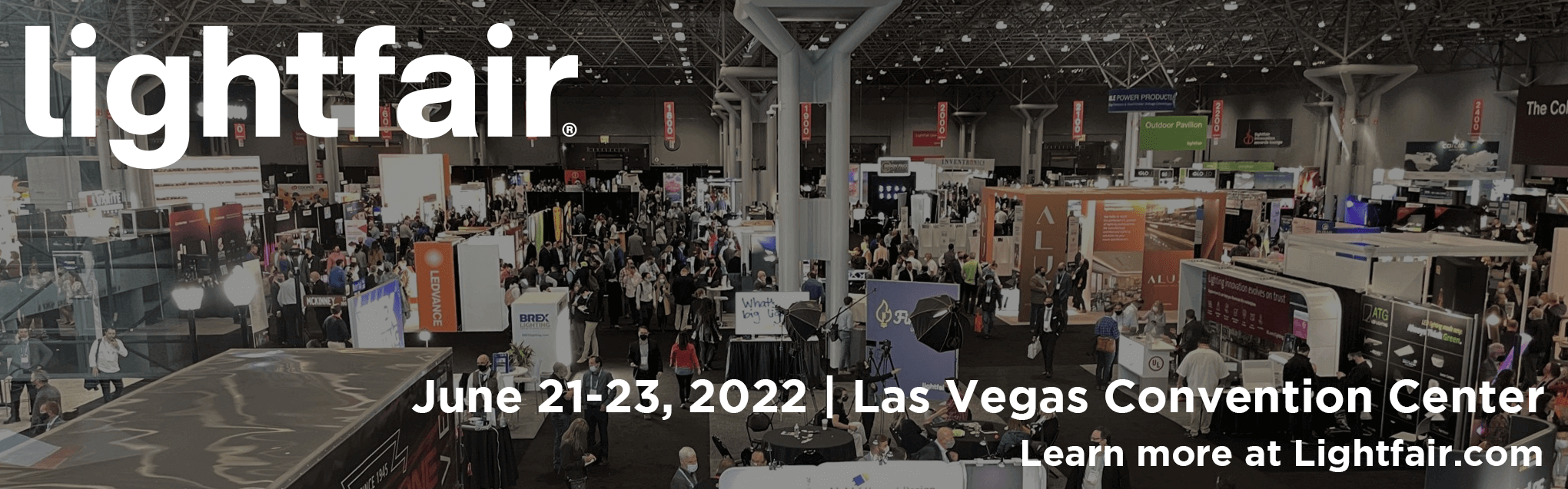 Lightfair 2022 Banner