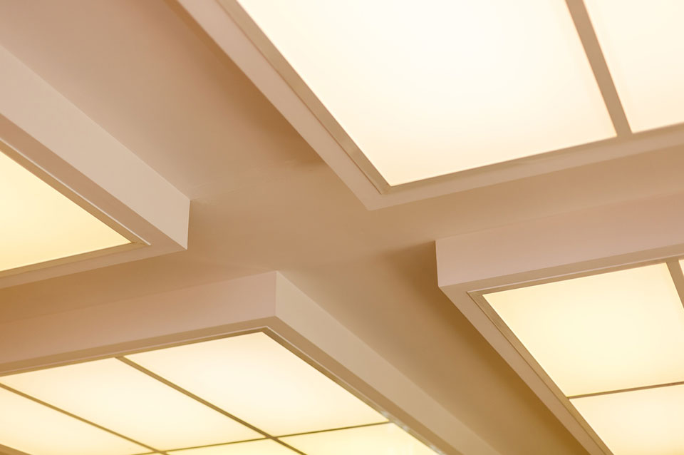 frosted ceiling light panels