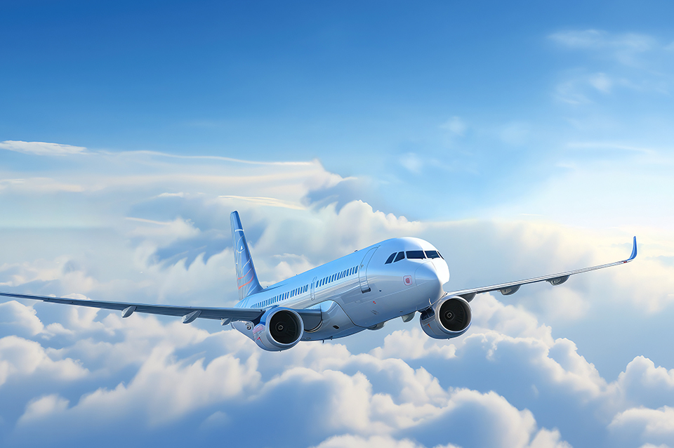 Aerospace Plane in Flight