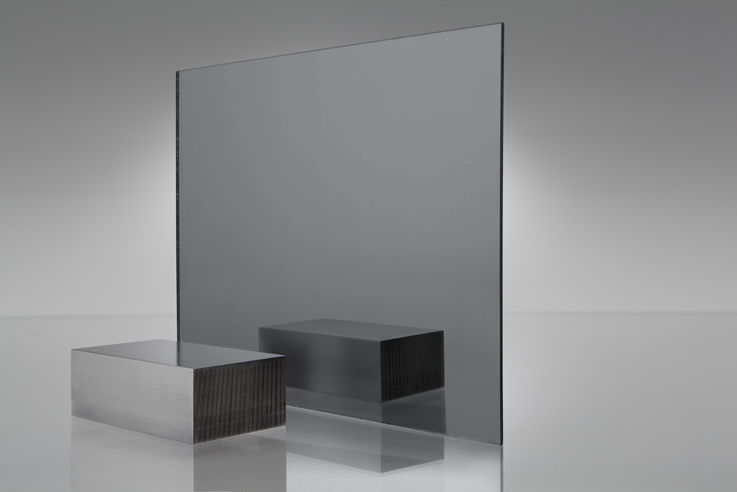 Miroir gris fumé 1050