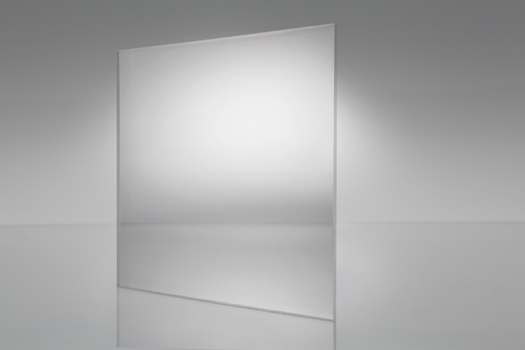 New Acrylic Plexiglass Plastic Sheet Clear .220 .25  1/4" x 6" x 6" 
