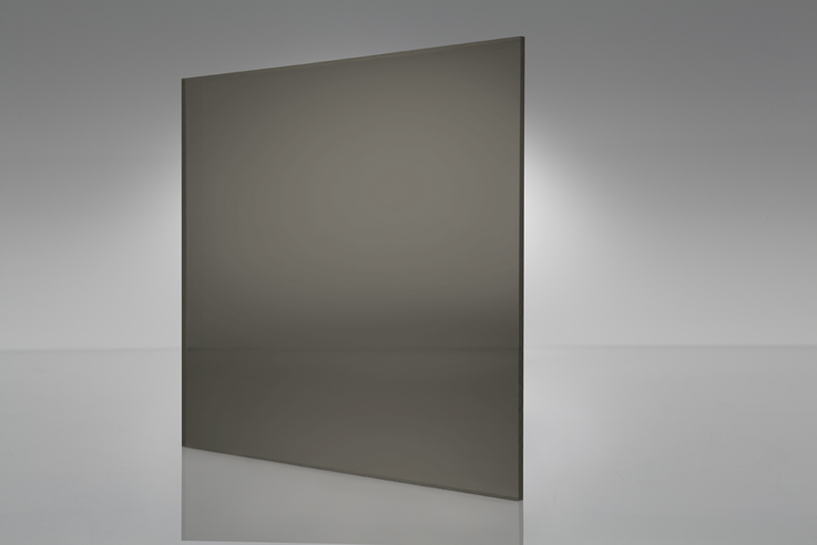 Smoked Plexiglass Acrylic Sheet  Color #2064 Gray   1/4" x 60" x 24" 