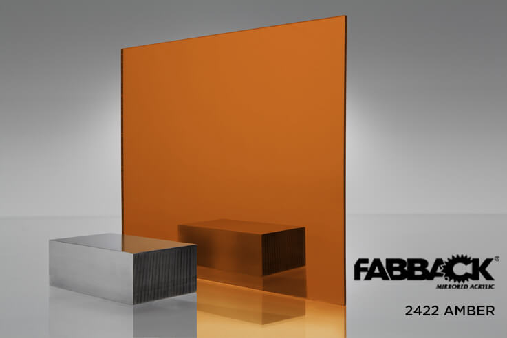 Fabback_Colored_Acrylic_Mirror_2422_Amber Fabback_Colored_Acrylic_Mirror_2422_Amber