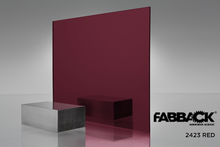 Fabback_Colored_Acrylic_Mirror_2423_Red Fabback_Colored_Acrylic_Mirror_2423_Red