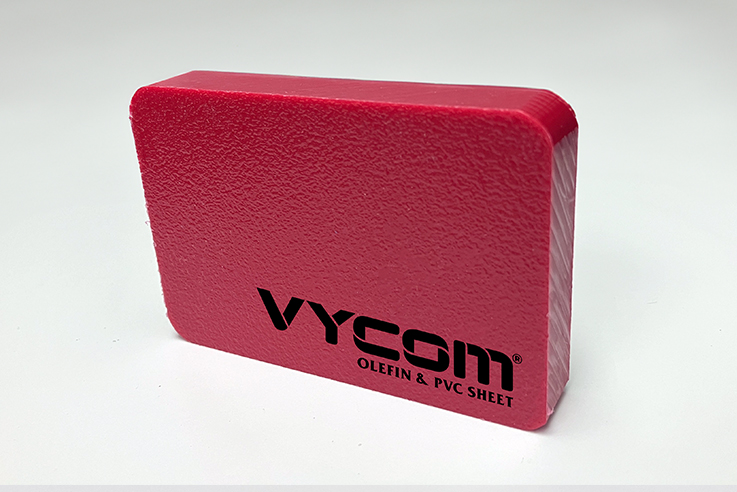 VYCOM PLAYBOARD HDPE Red