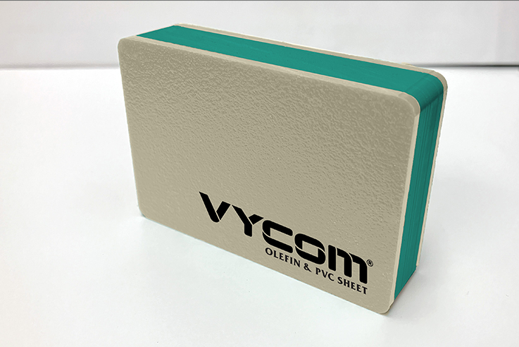 VYCOM PLAYBOARD Polycarve Beige Green Geige