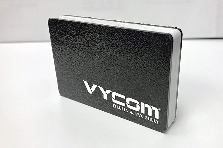 VYCOM PLAYBOARD Polycarve Black White Black