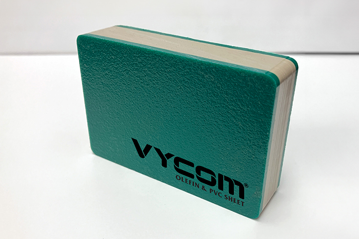 VYCOM PLAYBOARD Polycarve Green Beige Green