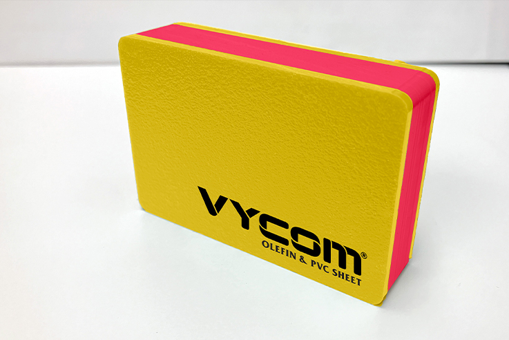 VYCOM PLAYBOARD Polycarve Yellow Red Yellow